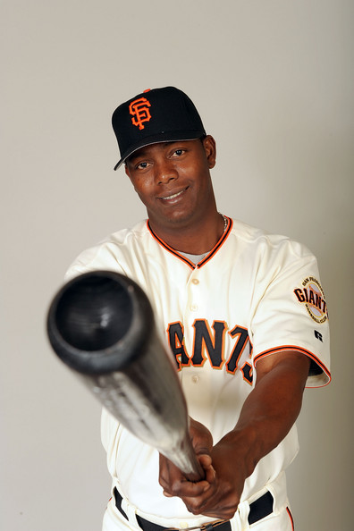 Edgar Renteria Edgar Renteria #16 of the San Francisco Giants poses during photo day at Scottsdale Stadium on February 23, 2009 in Scottsdale, Arizona.  (Photo by Harry How/Getty Images) *** Local Caption *** Edgar Renteria