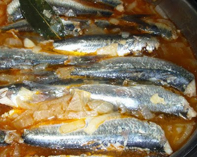 sardinas a la cazuela